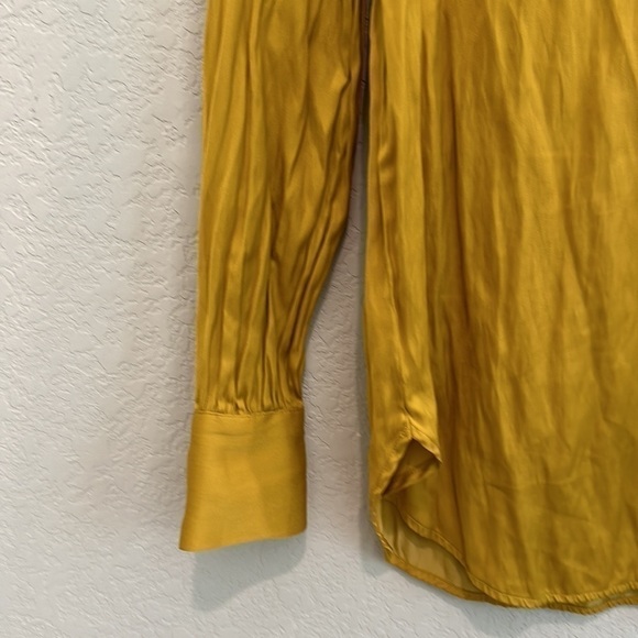 Loft Ruffled Long Sleeve Blouse Size XS - Picture 5 of 8